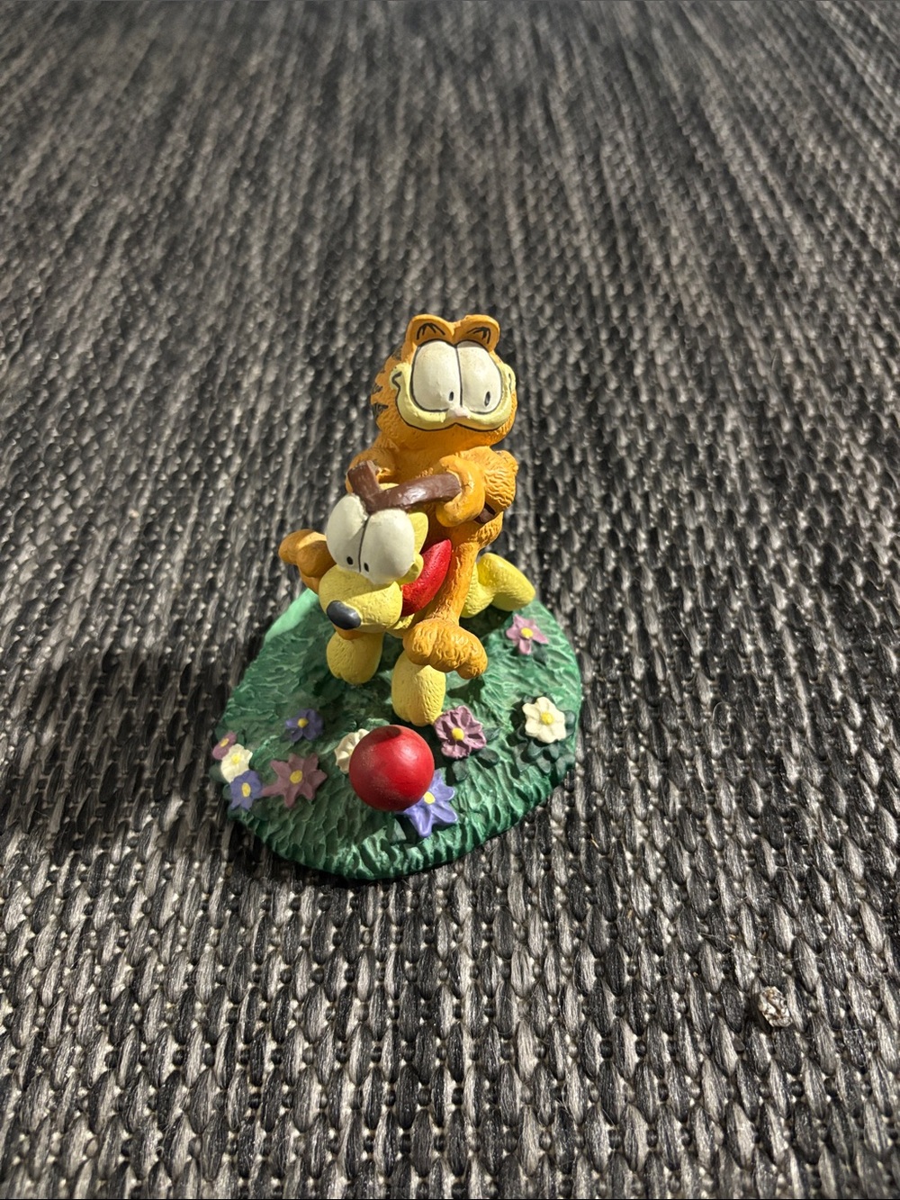 Vintage Garfield Easy Rider Jim Davis Danbury Mint Resin Fugurine Collectible